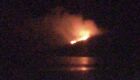 Incêndio destrói parte da vegetação nativa no Morro do Vigia, em Cabo Frio