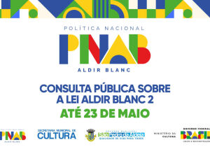 Consulta pública sobre a Lei Aldir Blanc 2 segue aberta até 23 de maio em São Pedro 