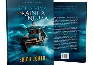 "Água Viva e a Rainha Neuza": obra de ficção envolve leitor com tempestade em Cabo Frio