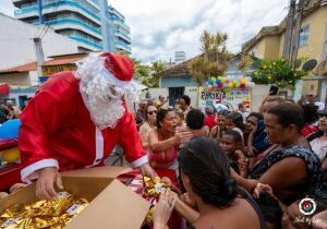Papai Noel do Parókia traz solidariedade e samba neste sábado (20), em Cabo Frio
