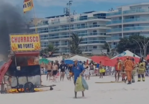 Histórico de incêndios em carrinhos ambulantes acende alerta sobre fiscalização em Cabo Frio