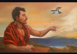 Pintor cabo-friense Átila Jorge exibe obras em Arceburgo, no sul de Minas Gerais