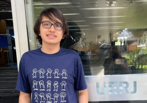 Com apenas 13 anos, estudante de São Pedro alcança conceito A no vestibular da Uerj

