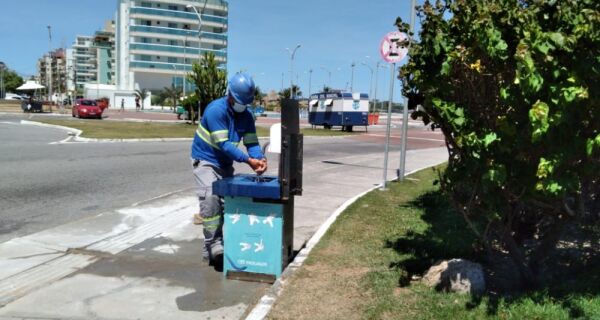 Prolagos instala pia comunitária na Praia do Forte