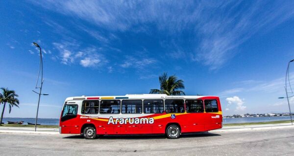 Tarifa dos ônibus municipais em Araruama cai de R$4,10 para R$2,50