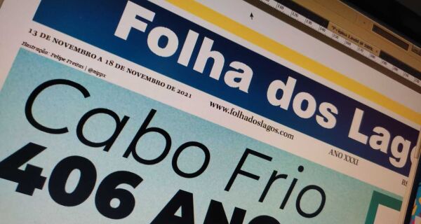 Cabo Frio 406 anos: edição especial pelo aniversário da cidade estará nas bancas neste sábado (13)