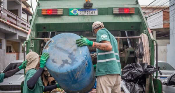 Arraial do Cabo recolhe mais de 170 toneladas de lixo durante o fim de semana de Réveillon