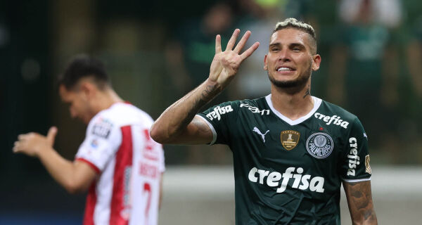 Goleada histórica do Palmeiras na Libertadores tem brilho de atacante cabo-friense