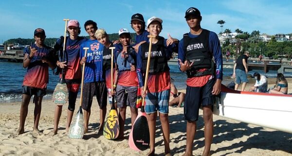 Equipe de Canoa havaiana de Búzios participa do Brasileiro de Sprint