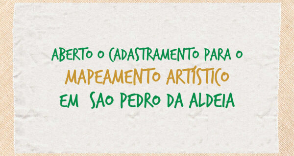 Artistas de São Pedro da Aldeia devem se cadastrar em programa da UERJ para mapeamento
