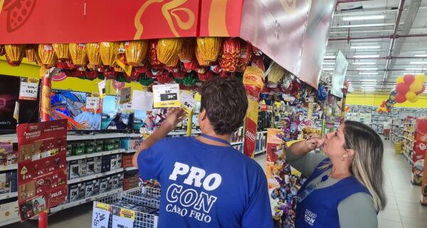 Procon de Cabo Frio realiza pesquisa comparativa de preços de ovos de Páscoa