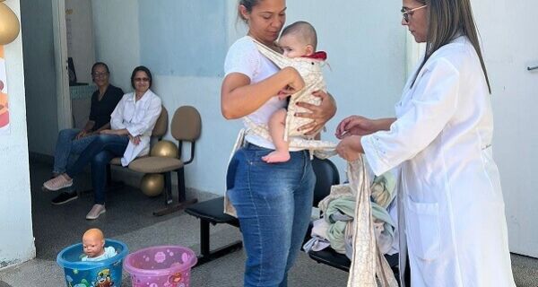 Unidades de saúde de Maria Joaquina e Braga, em Cabo Frio, recebem Campanha Agosto Dourado