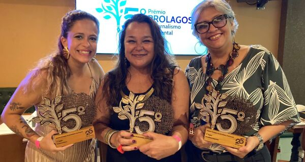 Folha dos Lagos conquista três troféus no Prêmio Prolagos de Jornalismo