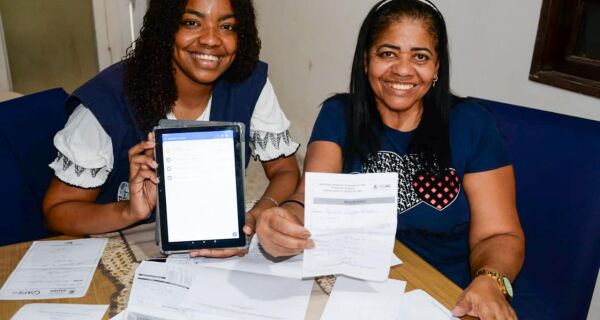 Agentes comunitários de saúde de Arraial do Cabo utilizam tablets para aprimorar atendimento