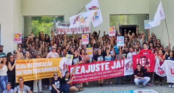 Profissionais da educação de Cabo Frio entram em greve a partir desta quinta (26)