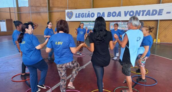 Legião da Boa Vontade, em Cabo Frio, celebra o Dia do Idoso com diversas atividades