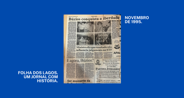Há 30 anos, Folha dos Lagos noticiava emancipação de Búzios: leia a matéria histórica