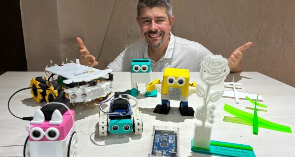 Cabo Frio recebe evento gratuito com robô que joga futebol, faz drift e estaciona de lado