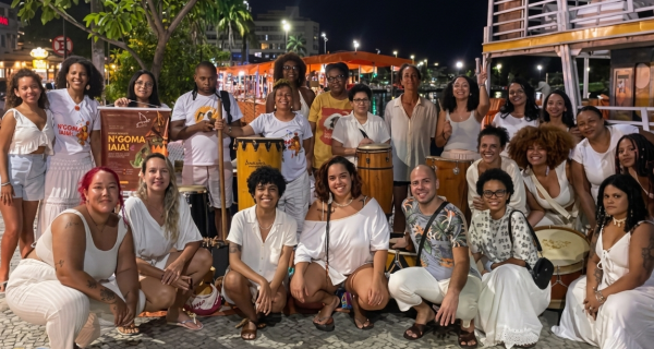 Março marca retomada das atividades do projeto "N'GOMA IAIÁ!", do Coletivo GRIOT, de Cabo Frio