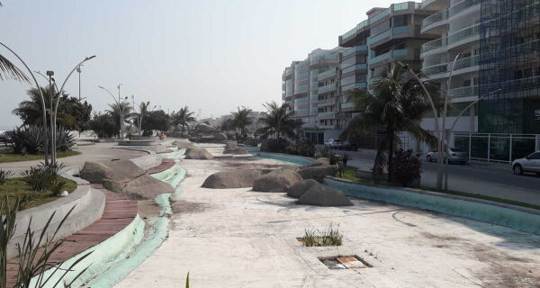 Obra da Praça das Águas, em Cabo Frio, entra na mira do Iphan e precisa ser paralisada