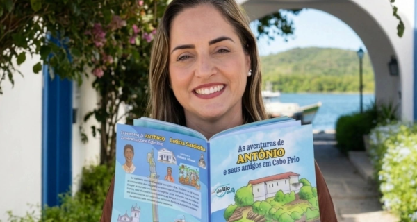 Livro infantil resgata patrimônio de Cabo Frio através dos olhos de um menino com deficiência