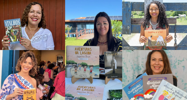 Autoras da Região dos Lagos levam a literatura infantil e quilombola para a Flip em Paraty