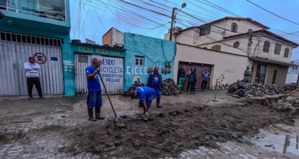 Chuva volta a provocar pontos de alagamento em diferentes bairros de Cabo Frio

