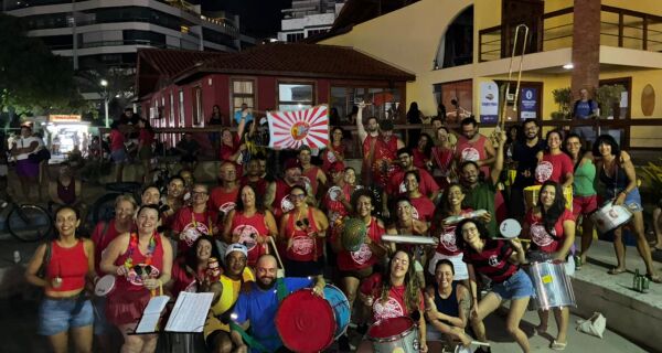 Bloco de Cabo Frio abre oficinas gratuitas de percussão para o Carnaval 2027
