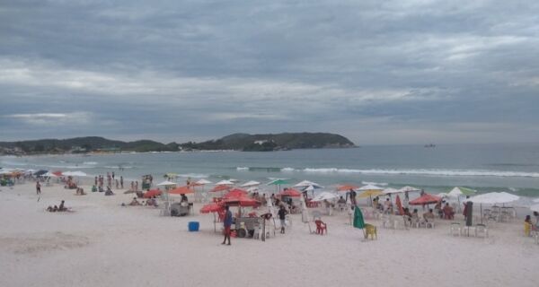 Climatempo prevê chuva para esta segunda (27) em Cabo Frio