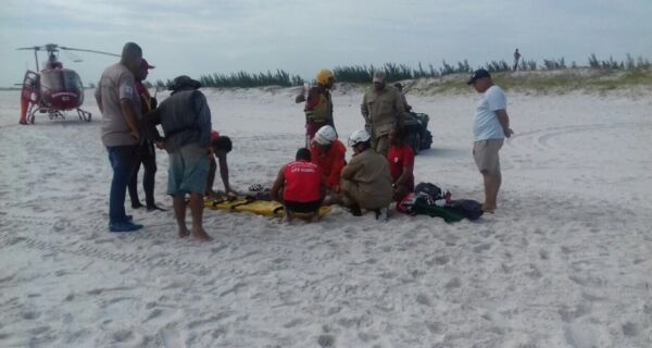 Homem morre afogado na Praia Grande, em Arraial