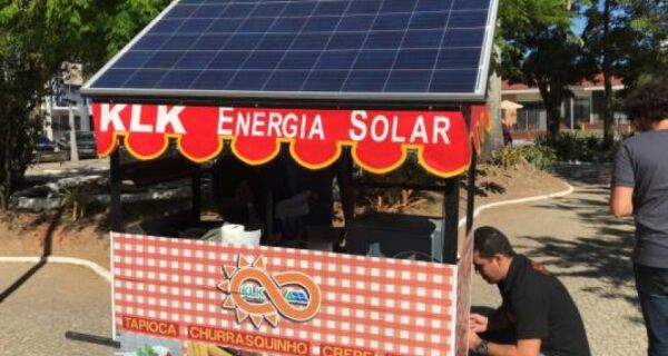 Protótipo de carrinho de ambulante movido a energia solar é apresentado pela Prefeitura de Cabo Frio