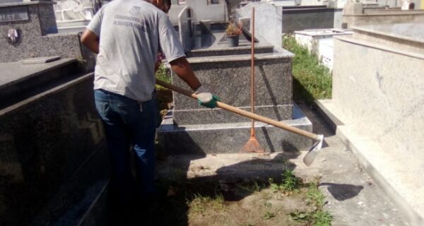 Prefeitura de Cabo Frio prepara cemitérios para o Dia de Finados