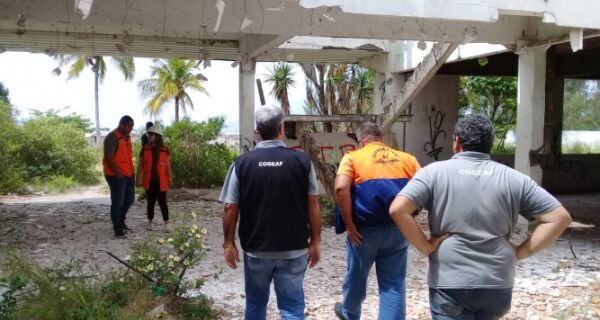 Prefeitura realiza última vistoria nas ruínas do Hotel Acapulco