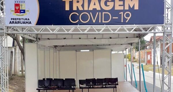 Prefeitura de Araruama monta Centro de Triagem para identificar suspeitos do Covid-19