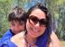 Janaína com o filho Arthur