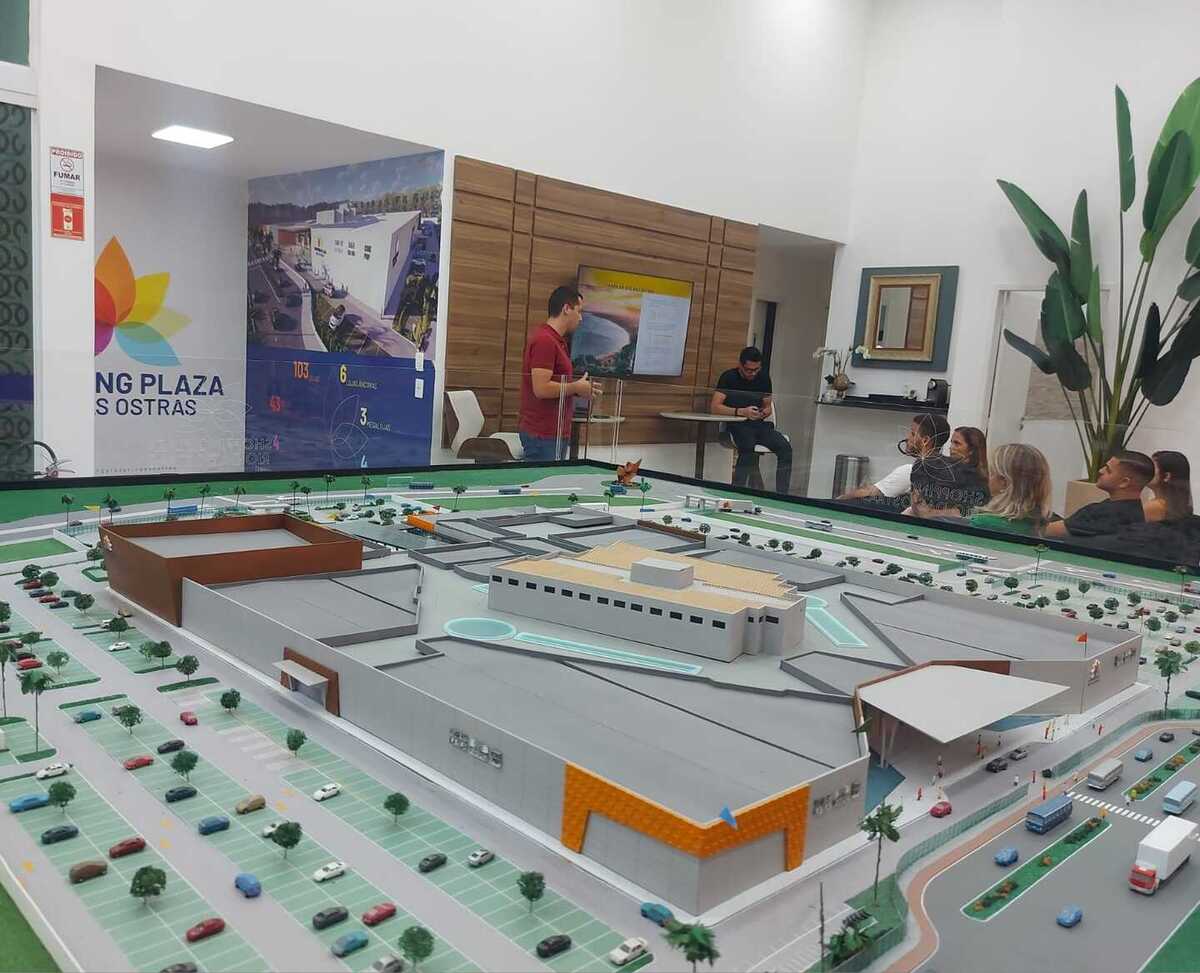 Shopping Plaza Rio das Ostras na reta final para inauguração Folha