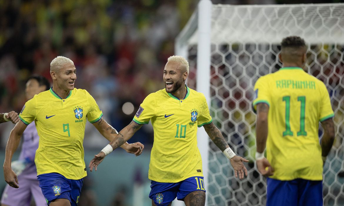 Jogo do Brasil contra a Croácia na Copa do Mundo 2022 será exibido